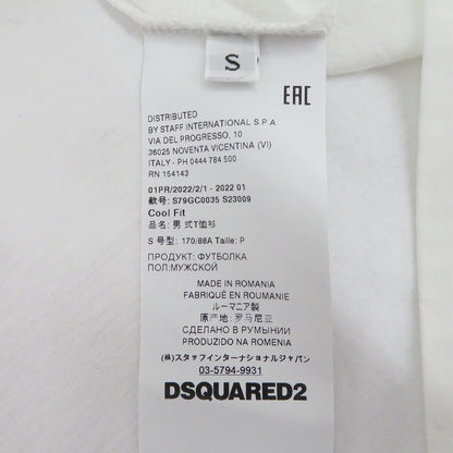 DSQUARED2 | ディースクエアード BE ICON T-SHIRT 半袖Ｔシャツ S79GC0035 ホワイト サイズ：S【瀬戸大橋店】