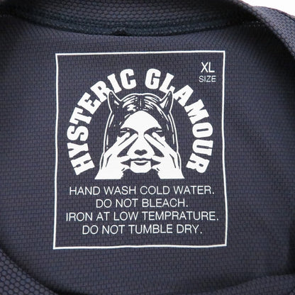 HYSTERIC GLAMOUR | ヒステリックグラマー VIXEN GIRL ファンクショナルTシャツ 半袖Ｔシャツ 02261CT40 ネイビー サイズ：XL【瀬戸大橋店】