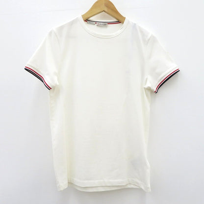 MONCLER | モンクレール MAGLIA T-SHIRT 半袖Ｔシャツ G10918C71600 ホワイト サイズ：S【瀬戸大橋店】