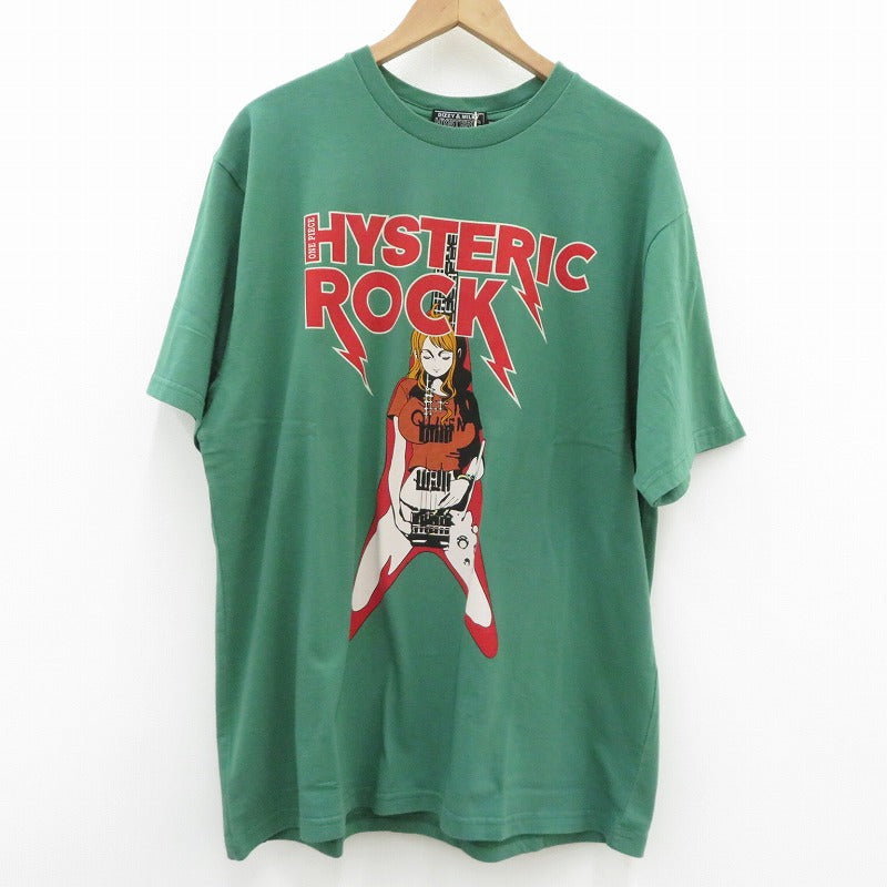 HYSTERIC GLAMOUR | ヒステリックグラマー ×ONE PIECE/NAMI FLYING V Tシャツ 半袖Ｔシャツ 02253CT15 グリーン サイズ：XL【瀬戸大橋店】