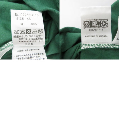 HYSTERIC GLAMOUR | ヒステリックグラマー ×ONE PIECE/NAMI FLYING V Tシャツ 半袖Ｔシャツ 02253CT15 グリーン サイズ：XL【瀬戸大橋店】
