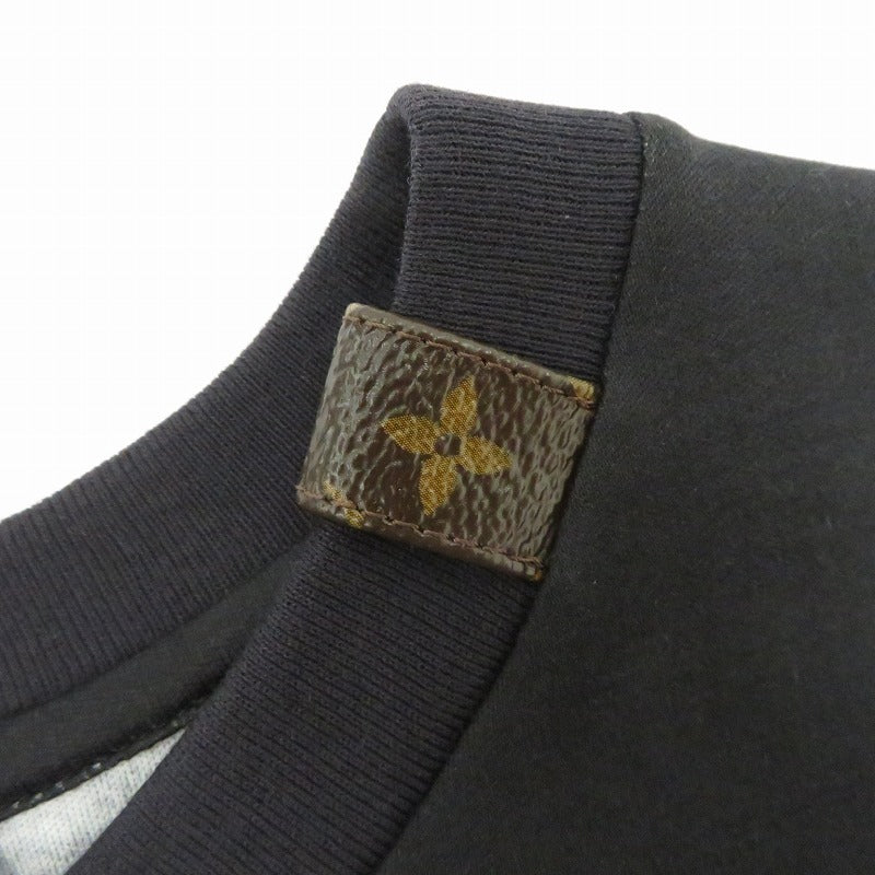 LOUIS VUITTON | ルイ・ヴィトン VHS Tｼｬﾂ 半袖Ｔシャツ FITS91VZY ブラック サイズ：M【瀬戸大橋店】
