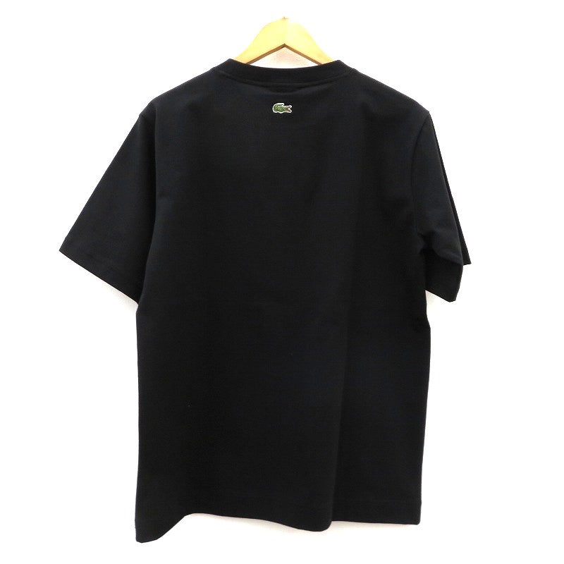 LACOSTE | ラコステ ﾊﾞｯｼﾞTｼｬﾂ 半袖Ｔシャツ 11-08-1700-462 ブラック サイズ：3【瀬戸大橋店】