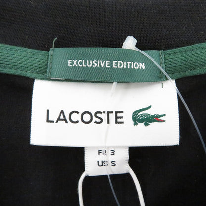 LACOSTE | ラコステ ﾊﾞｯｼﾞTｼｬﾂ 半袖Ｔシャツ 11-08-1700-462 ブラック サイズ：3【瀬戸大橋店】