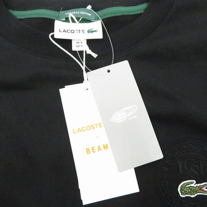 LACOSTE | ラコステ ﾊﾞｯｼﾞTｼｬﾂ 半袖Ｔシャツ 11-08-1700-462 ブラック サイズ：3【瀬戸大橋店】