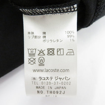 LACOSTE | ラコステ ﾊﾞｯｼﾞTｼｬﾂ 半袖Ｔシャツ 11-08-1700-462 ブラック サイズ：3【瀬戸大橋店】