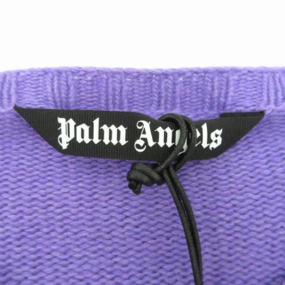 Palm Angels | パームエンジェルス ニット PMHE027F24KNI001 パープル サイズ：XL【瀬戸大橋店】