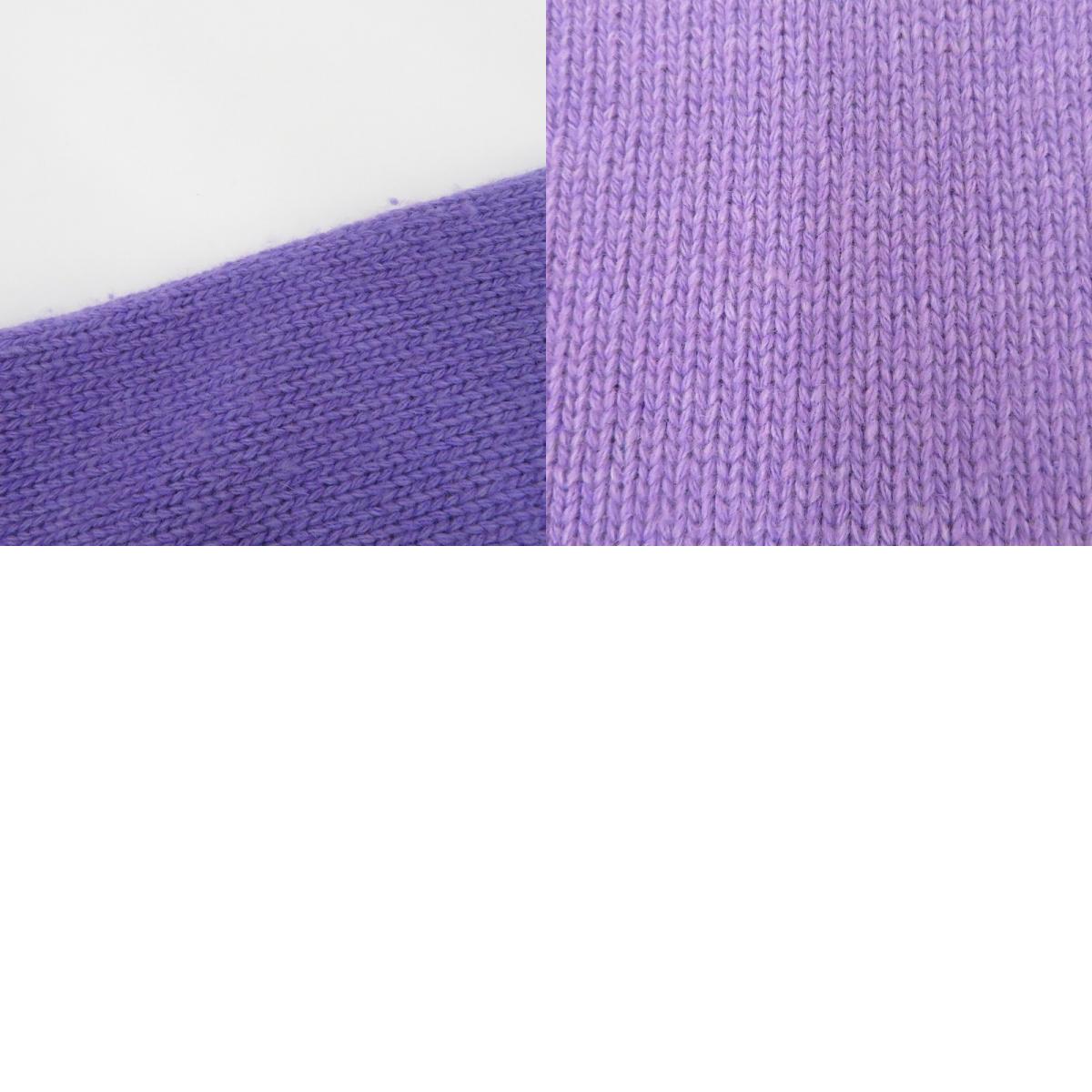 Palm Angels | パームエンジェルス ニット PMHE027F24KNI001 パープル サイズ：XL【瀬戸大橋店】