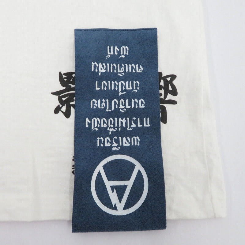 MOUNTAIN RESEARCH | マウンテンリサーチ ×影響亜細亜×YANGGAO 半袖Ｔシャツ ホワイト サイズ：M【瀬戸大橋店】