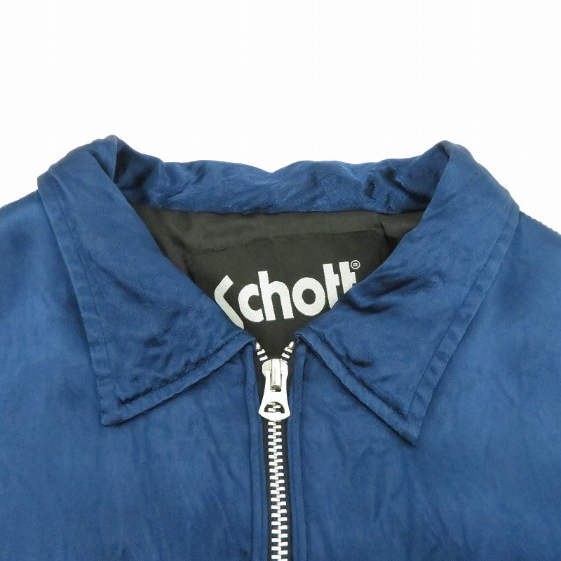 schott | ショット SOUVENIR JACKET スーベニアジャケット 3172007 ネイビー サイズ：L【瀬戸大橋店】