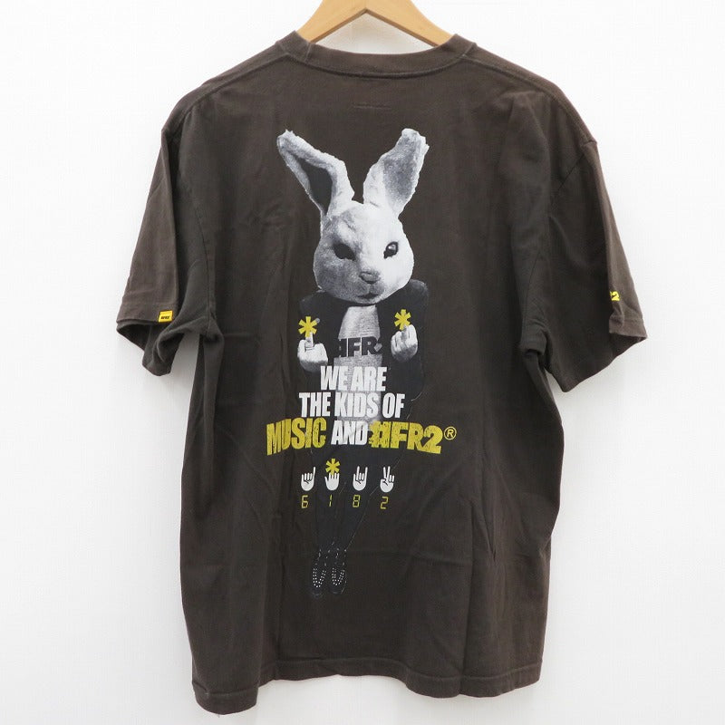 #FR2 | エフアールツー 半袖Ｔシャツ グレー サイズ：M【瀬戸大橋店】