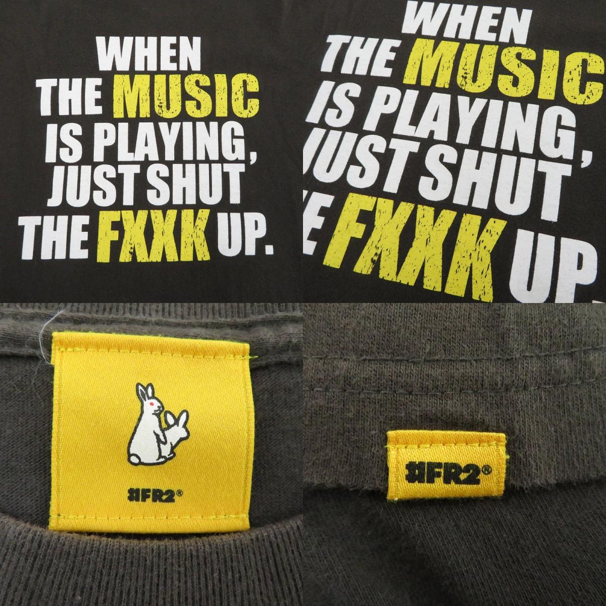 #FR2 | エフアールツー 半袖Ｔシャツ グレー サイズ：M【瀬戸大橋店】