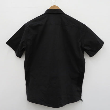 WIND AND SEA | ウィンダンシーウインダンシー Wind Wave Tech Field Shirt 半袖シャツ WDS-O-FCT-24-Q4-SH-01 ブラック サイズ：M【瀬戸大橋店】