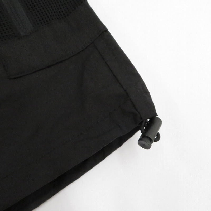 WIND AND SEA | ウィンダンシーウインダンシー Wind Wave Tech Field Shirt 半袖シャツ WDS-O-FCT-24-Q4-SH-01 ブラック サイズ：M【瀬戸大橋店】