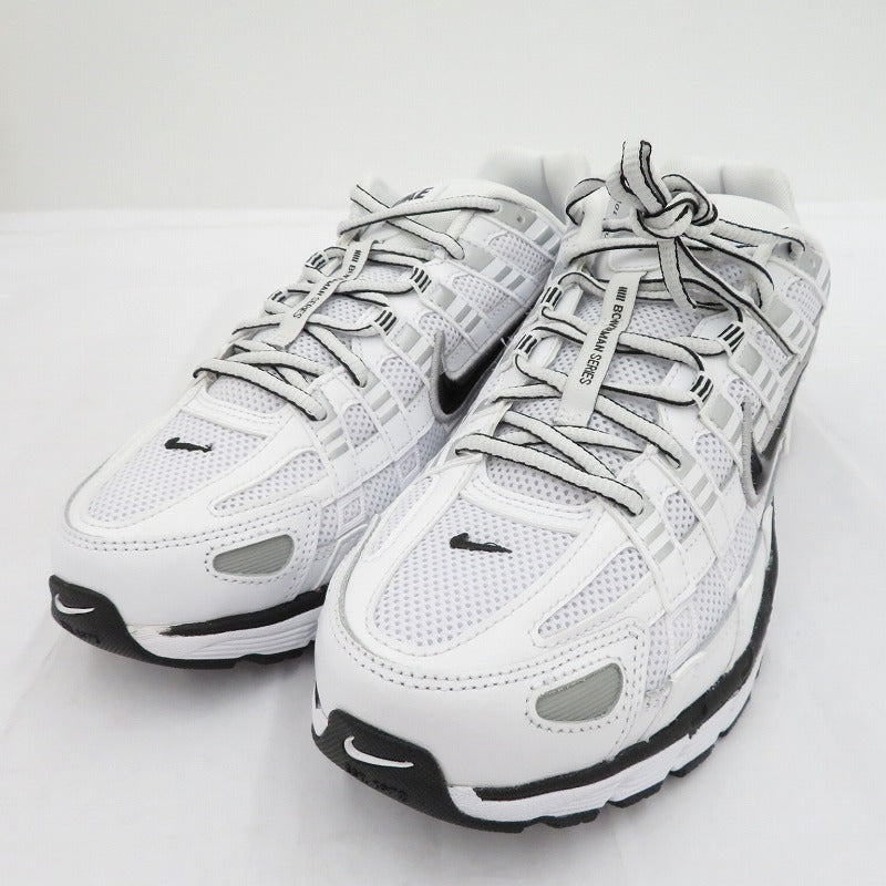 NIKE | ナイキ P-6000 'White/Metallic Silver/Black/Black' スニーカー CD6404-107 ホワイト 28.5cm【瀬戸大橋店】