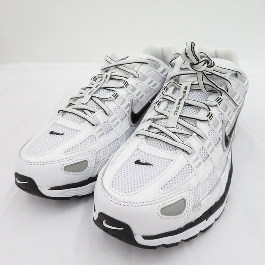 NIKE | ナイキ P-6000 'White/Metallic Silver/Black/Black' スニーカー CD6404-107 ホワイト 28.5cm【瀬戸大橋店】