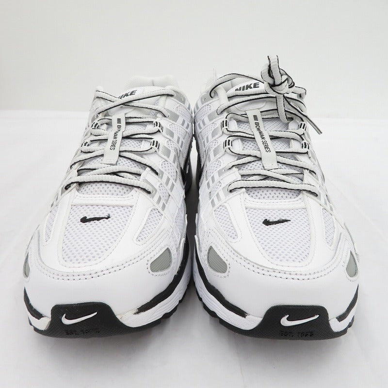 NIKE | ナイキ P-6000 'White/Metallic Silver/Black/Black' スニーカー CD6404-107 ホワイト 28.5cm【瀬戸大橋店】