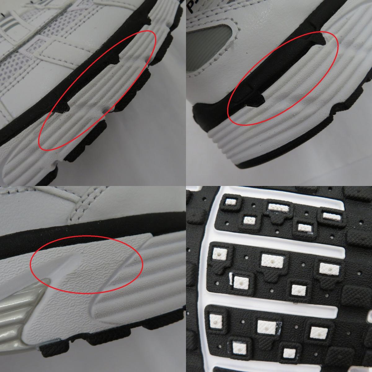 NIKE | ナイキ P-6000 'White/Metallic Silver/Black/Black' スニーカー CD6404-107 ホワイト 28.5cm【瀬戸大橋店】