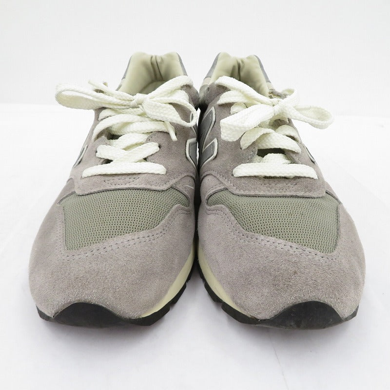 NEW BALANCE | ニューバランス 996 Made in USA '30th Anniversary' スニーカー ML996DK グレー 27.5cm【瀬戸大橋店】