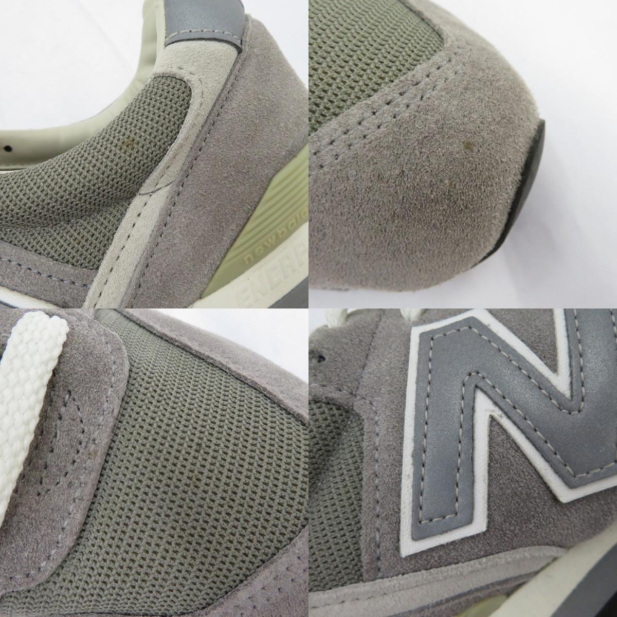 NEW BALANCE | ニューバランス 996 Made in USA '30th Anniversary' スニーカー ML996DK グレー 27.5cm【瀬戸大橋店】