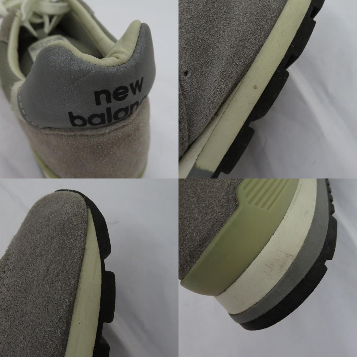 NEW BALANCE | ニューバランス 996 Made in USA '30th Anniversary' スニーカー ML996DK グレー 27.5cm【瀬戸大橋店】