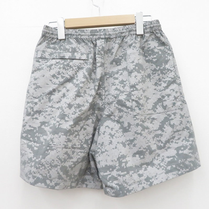 BURLAP OUTFITTER | バーラップアウトフィッター REFLECTIVE DIGITAL CAMO ショートパンツ グレー サイズ：S【瀬戸大橋店】