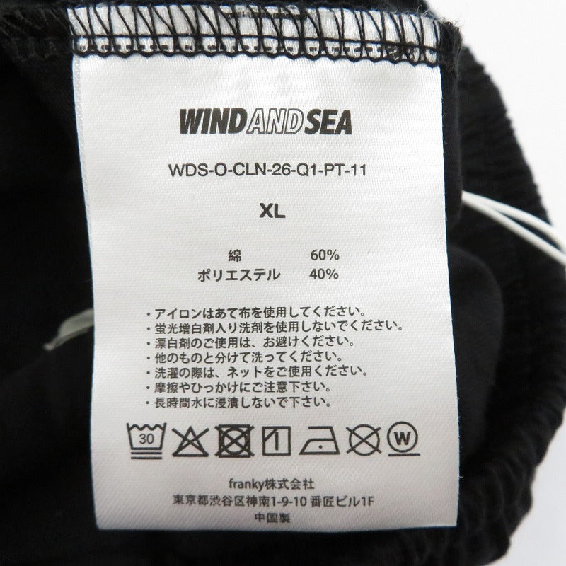 WIND AND SEA | ウィンダンシーウインダンシー Tech Shorts ショートパンツ WDS-O-CLN-26-Q1-PT-11 ブラック サイズ：XL【瀬戸大橋店】