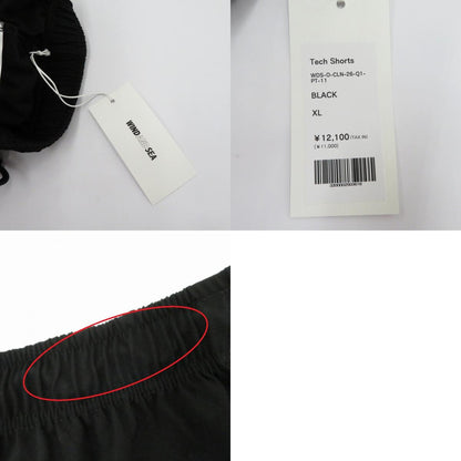 WIND AND SEA | ウィンダンシーウインダンシー Tech Shorts ショートパンツ WDS-O-CLN-26-Q1-PT-11 ブラック サイズ：XL【瀬戸大橋店】