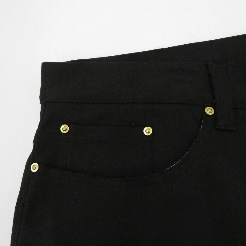 Cotton Twill 5Pocket Slim Pants その他ボトムス SVY-PT075 ブラック サイズ：34【瀬戸大橋店】