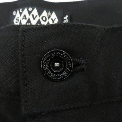 Cotton Twill 5Pocket Slim Pants その他ボトムス SVY-PT075 ブラック サイズ：34【瀬戸大橋店】
