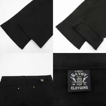 Cotton Twill 5Pocket Slim Pants その他ボトムス SVY-PT075 ブラック サイズ：34【瀬戸大橋店】