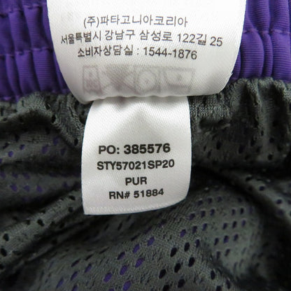 patagonia | パタゴニア ﾊﾞｷﾞｰｽﾞｼｮｰﾂ ショートパンツ 57021 パープル サイズ：S【瀬戸大橋店】
