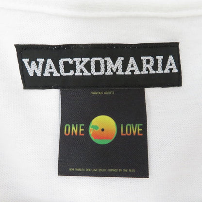 WACKOMARIA | ワコマリア BOB MARLEY TEE 半袖Ｔシャツ ホワイト サイズ：L【瀬戸大橋店】