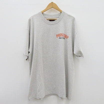 PORK CHOP | ポークチョップ 半袖Ｔシャツ グレー サイズ：XL【瀬戸大橋店】