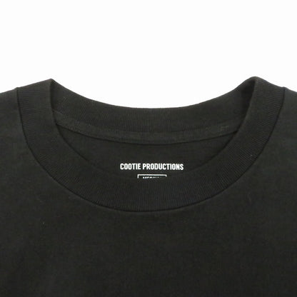 COOTIE | クーティー Open End Yarn Error Fit L/S Tee 長袖Ｔシャツ CTE-23A302 ブラック サイズ：M【瀬戸大橋店】