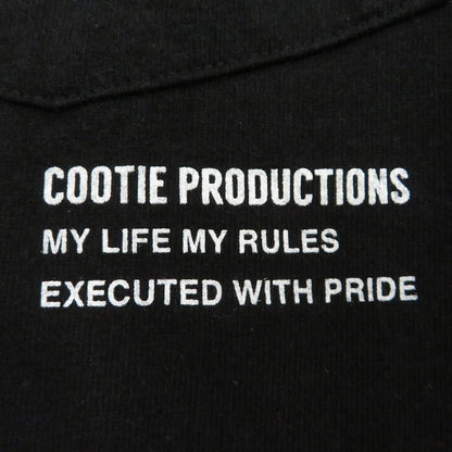 COOTIE | クーティー Open End Yarn Error Fit L/S Tee 長袖Ｔシャツ CTE-23A302 ブラック サイズ：M【瀬戸大橋店】