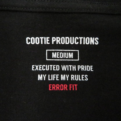 COOTIE | クーティー Open End Yarn Error Fit L/S Tee 長袖Ｔシャツ CTE-23A302 ブラック サイズ：M【瀬戸大橋店】