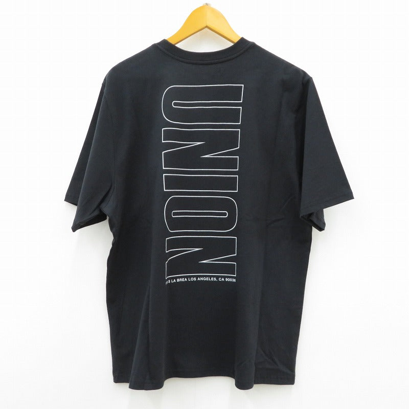 UNION | ユニオン TOWER TEE 半袖Ｔシャツ 25S1100010701651 ブラック サイズ：L【瀬戸大橋店】