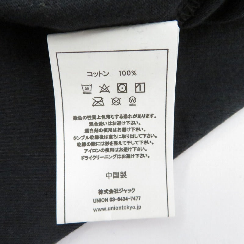 UNION | ユニオン TOWER TEE 半袖Ｔシャツ 25S1100010701651 ブラック サイズ：L【瀬戸大橋店】