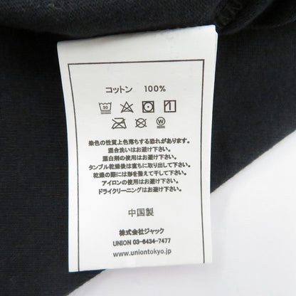 UNION | ユニオン TOWER TEE 半袖Ｔシャツ 25S1100010701651 ブラック サイズ：L【瀬戸大橋店】