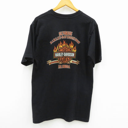 HARLEY-DAVIDSON | ハーレーダビットソン USA製 半袖Ｔシャツ ブラック サイズ：L【瀬戸大橋店】