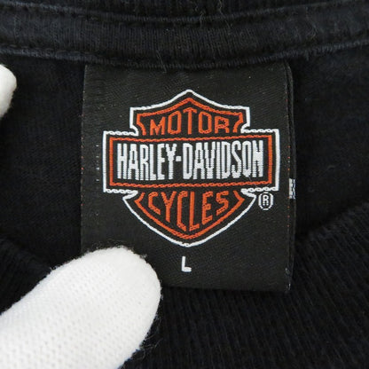 HARLEY-DAVIDSON | ハーレーダビットソン USA製 半袖Ｔシャツ ブラック サイズ：L【瀬戸大橋店】