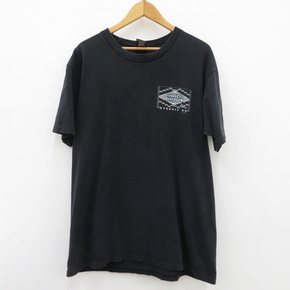 HARLEY-DAVIDSON | ハーレーダビットソン USA製 半袖Ｔシャツ ブラック サイズ：L【瀬戸大橋店】