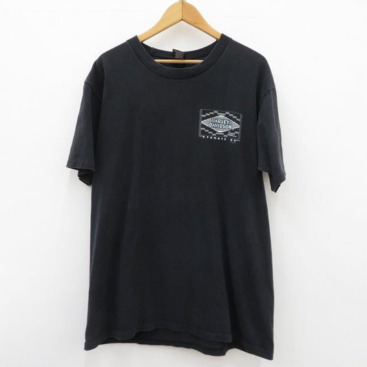 HARLEY-DAVIDSON | ハーレーダビットソン USA製 半袖Ｔシャツ ブラック サイズ：L【瀬戸大橋店】