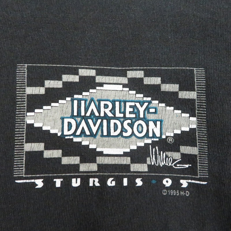 HARLEY-DAVIDSON | ハーレーダビットソン USA製 半袖Ｔシャツ ブラック サイズ：L【瀬戸大橋店】