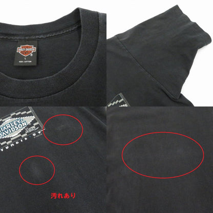HARLEY-DAVIDSON | ハーレーダビットソン USA製 半袖Ｔシャツ ブラック サイズ：L【瀬戸大橋店】