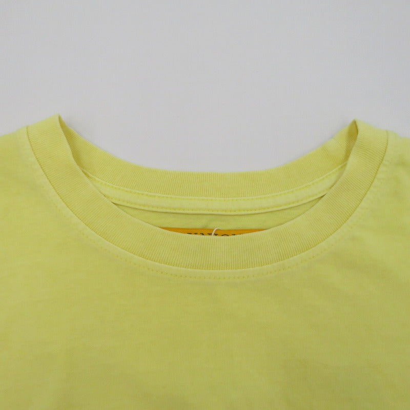 UNION | ユニオン RECORD SHOP TEE 半袖Ｔシャツ 26S1001010703261 イエロー サイズ：L【瀬戸大橋店】