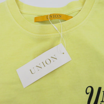 UNION | ユニオン RECORD SHOP TEE 半袖Ｔシャツ 26S1001010703261 イエロー サイズ：L【瀬戸大橋店】