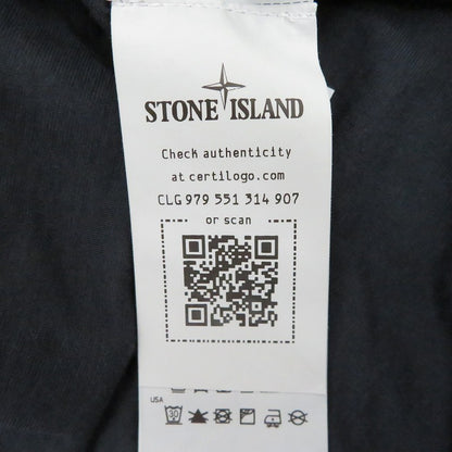 STONE ISLAND | ストーンアイランド Ghost Half Zip Collared Sweat スウェット 7615629F3 ブラック サイズ：L【瀬戸大橋店】