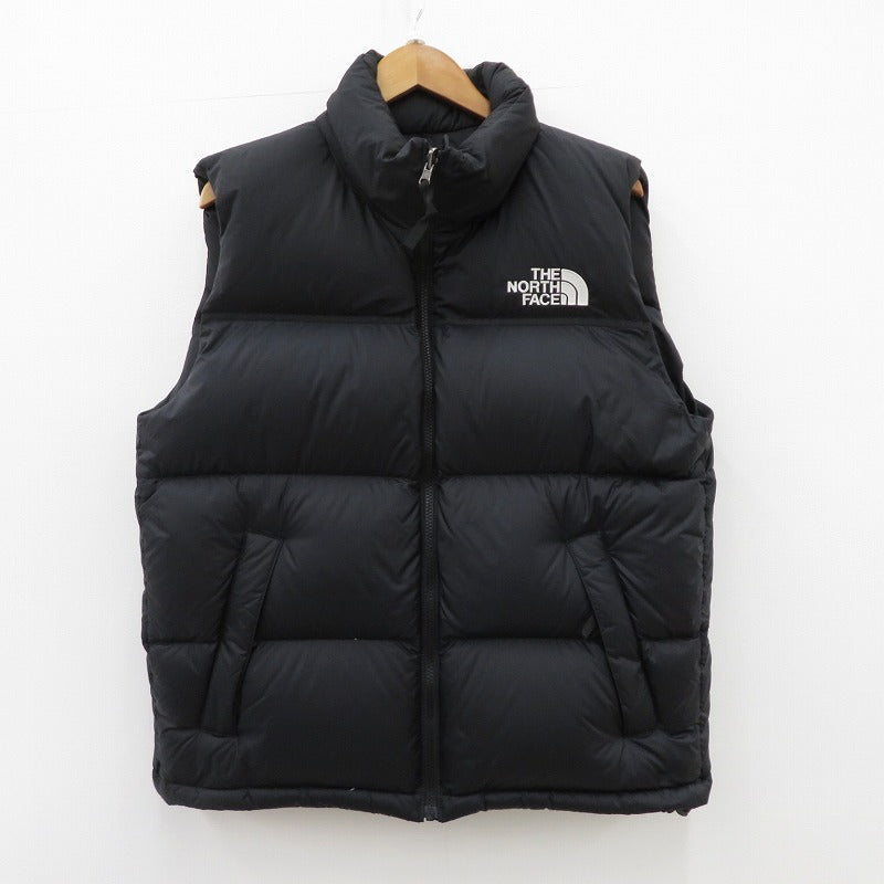 THE NORTH FACE | ザ・ノースフェイス Nuptse Vest ダウンベスト ND92557 ブラック サイズ：M【瀬戸大橋店】